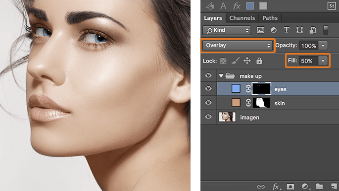 maquillaje-en-photoshop-usando-modos-de-fusion-add-solid-color-eyes-finish